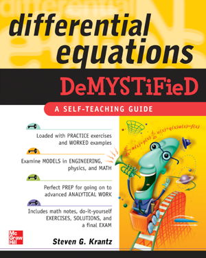 Cover art for Differential Equations Demystified