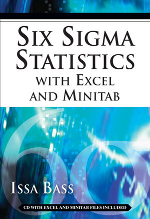 Cover art for Six Sigma Statistics with Excel and Minitab