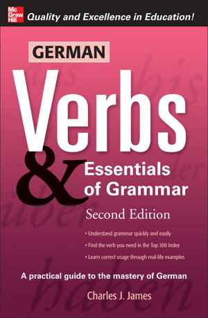 Cover art for German Verbs & Essential of Grammar, Second Edition