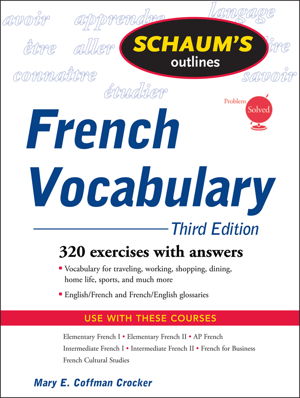 Cover art for Schaum's Outline of French Vocabulary
