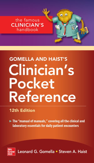 Cover art for Gomella and Haist's Clinician's Pocket Reference