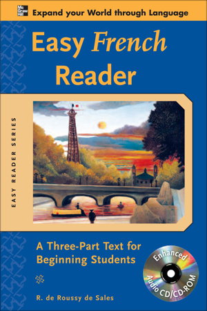 Cover art for Easy French Reader w/CD-ROM