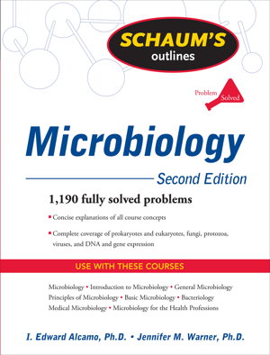 Cover art for Schaum's Outline of Microbiology
