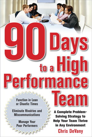 Cover art for 90 Days to a High-Performance Team