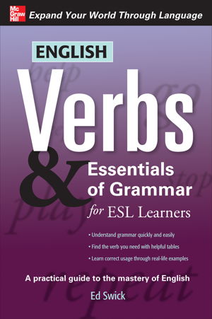 Cover art for English Verbs and Essentials of Grammar for ESL Learners