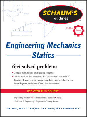 Cover art for Schaums Outline Engineering Mechanics Statics Sixth Edition