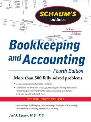 Cover art for Schaum's Outline of Bookkeeping and Accounting, Fourth Edition