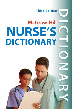 Cover art for McGraw-Hill's Nurse's Dictionary
