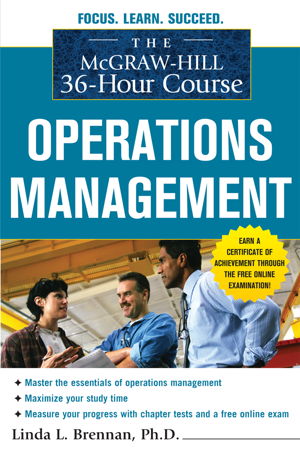 Cover art for The McGraw-Hill 36-hour Course Operations Management