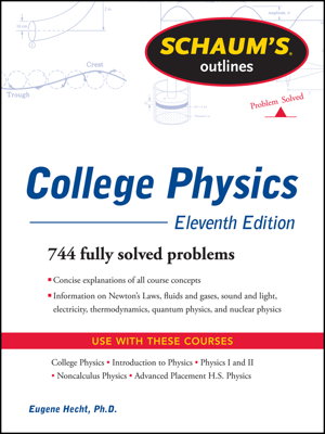 Cover art for Schaum's Outline of College Physics