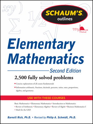 Cover art for Schaum's Outline of Review of Elementary Mathematics