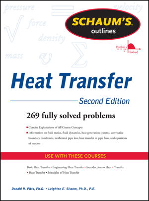 Cover art for Schaum's Outline of Heat Transfer 2nd Edition