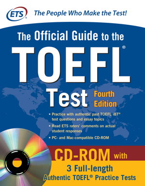Cover art for Official Guide to the TOEFL Test With CD-ROM