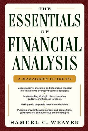 Cover art for The Essentials of Financial Analysis