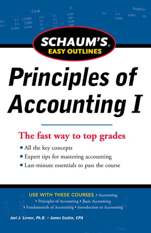 Cover art for Schaum's Easy Outlines Principles of Accounting I