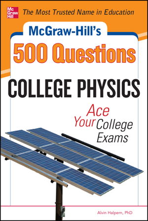 Cover art for McGraw-Hill's 500 College Physics Questions