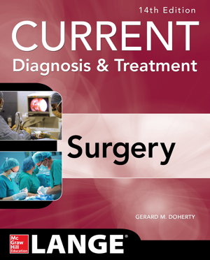 Cover art for Current Diagnosis and Treatment Surgery 14/E