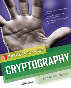 Cover art for Cryptography InfoSec Pro Guide