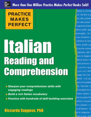 Cover art for Practice Makes Perfect Italian Reading and Comprehension