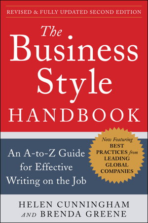 Cover art for The Business Style Handbook, Second Edition:  An A-to-Z Guide for Effective Writing on the Job