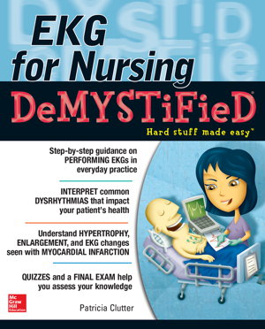 Cover art for EKG's for Nursing Demystified