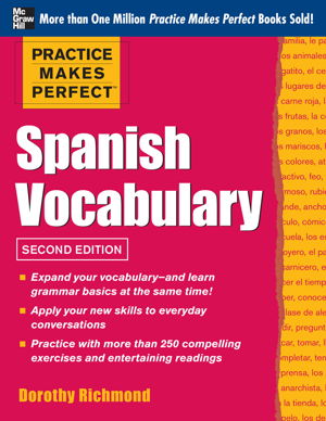 Cover art for Practice Makes Perfect Spanish Vocabulary