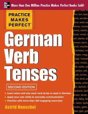 Cover art for Practice Makes Perfect German Verb Tenses