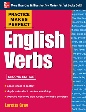 Cover art for Practice Makes Perfect English Verbs