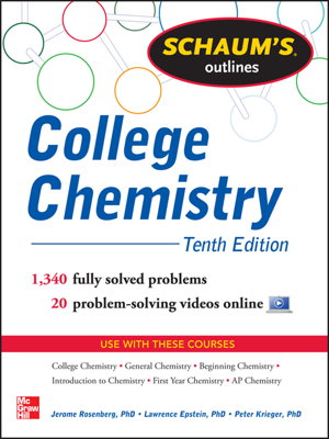 Cover art for Schaum's Outline of College Chemistry