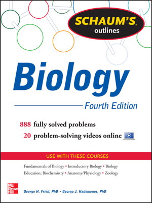 Cover art for Schaum's Outline of Biology