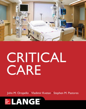 Cover art for Lange Critical Care