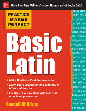 Cover art for Practice Makes Perfect Basic Latin