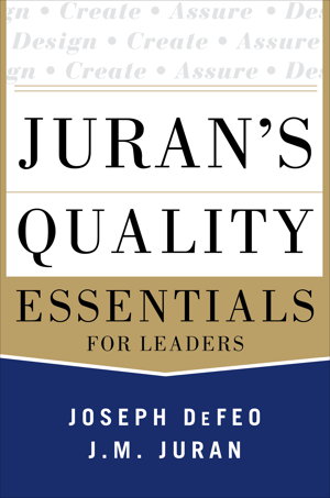 Cover art for Juran's Quality Essentials