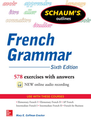 Cover art for Schaum's Outline of French Grammar