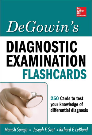 Cover art for DeGowin's Diagnostic Examination Flashcards