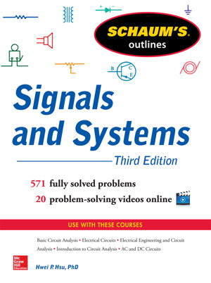 Cover art for Schaum's Outline of Signals and Systems