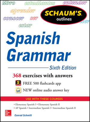 Cover art for Schaum's Outline of Spanish Grammar