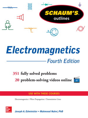 Cover art for Schaum's Outline of Electromagnetics