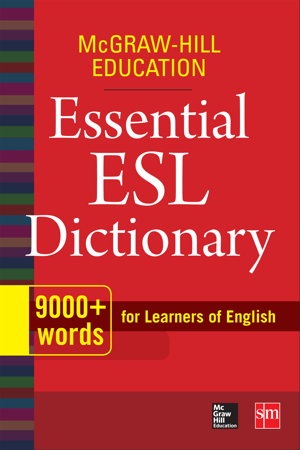 Cover art for McGraw-Hill Education Essential ESL Dictionary