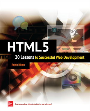 Cover art for HTML5: 20 Lessons to Successful Web Development