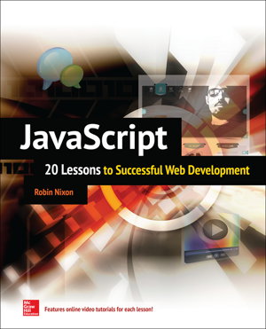 Cover art for JavaScript: 20 Lessons to Successful Web Development
