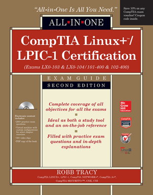 Cover art for CompTIA Linux+/LPIC-1 Certification All-in-One Exam Guide