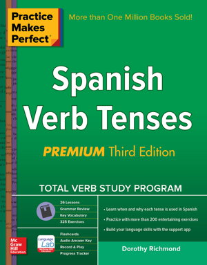 Cover art for Practice Makes Perfect Spanish Verb Tenses Premium 3rd Edition
