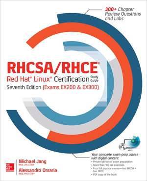 Cover art for RHCSA RHCE Red Hat Linux Certification Study Guide Seventh Edition (Exams EX200 & EX300)