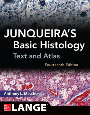 Cover art for Junqueira's Basic Histology Text and Atlas