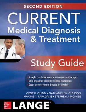 Cover art for CURRENT Medical Diagnosis and Treatment Study Guide, 2E