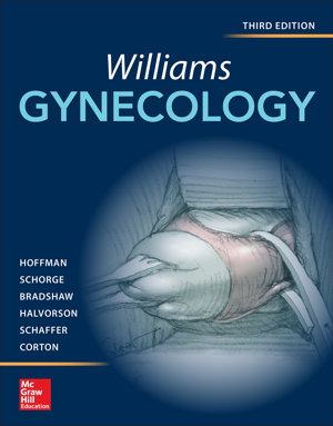 Cover art for Williams Gynecology, Third Edition