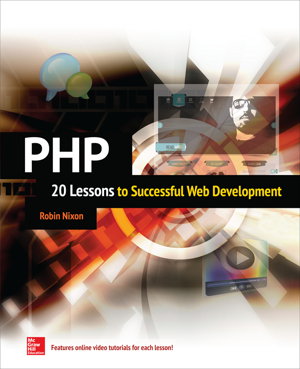 Cover art for PHP: 20 Lessons to Successful Web Development