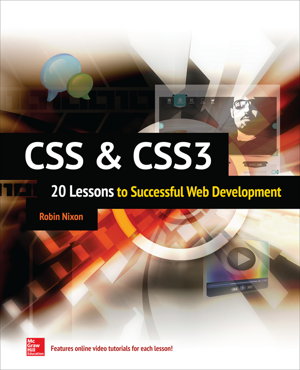 Cover art for CSS & CSS3: 20 Lessons to Successful Web Development