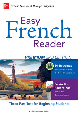 Cover art for Easy French Reader Premium A Three-Part Text for Beginning Students